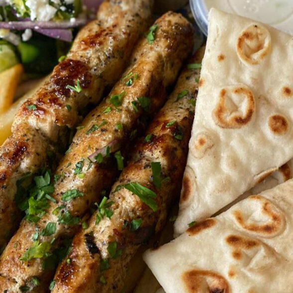 Souvlaki de puerco o pollo (1)
